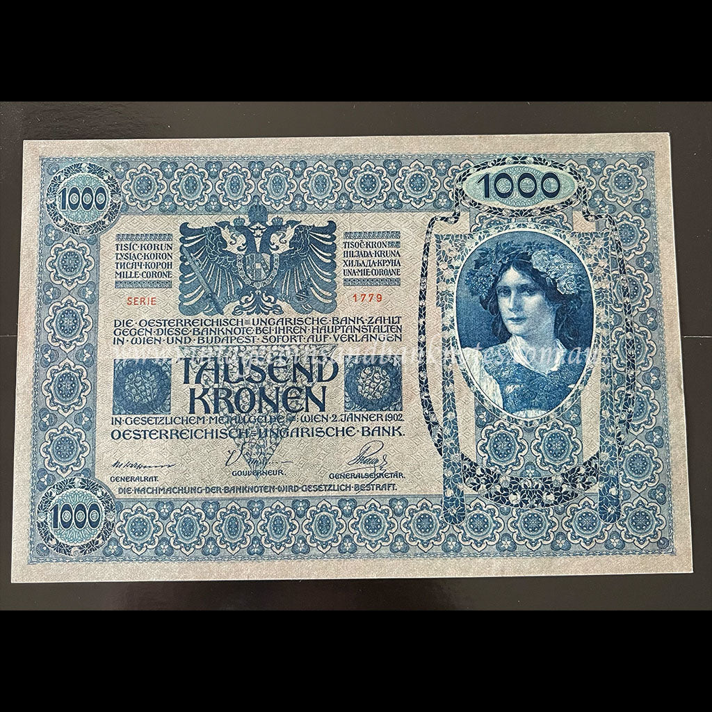 Austria 1902 1000 Kronen UNC