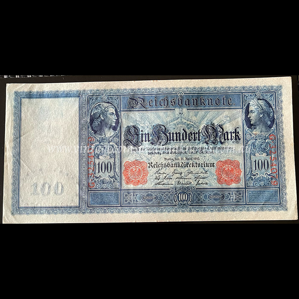 Germany 1910 100 Mark UNC