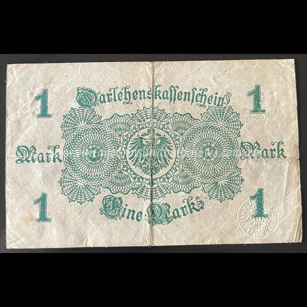 Germany 1914 (1917) Darlehenskassenschein 1 Mark FINE