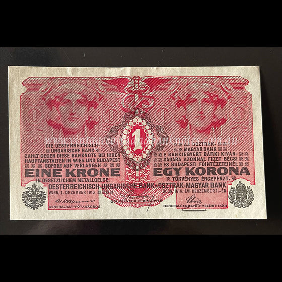 Austria 1916 1 Krone UNC