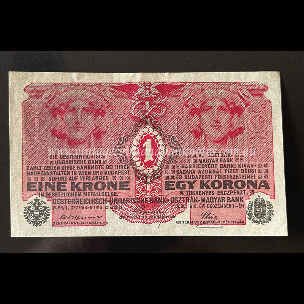 Austria 1916 1 Krone UNC