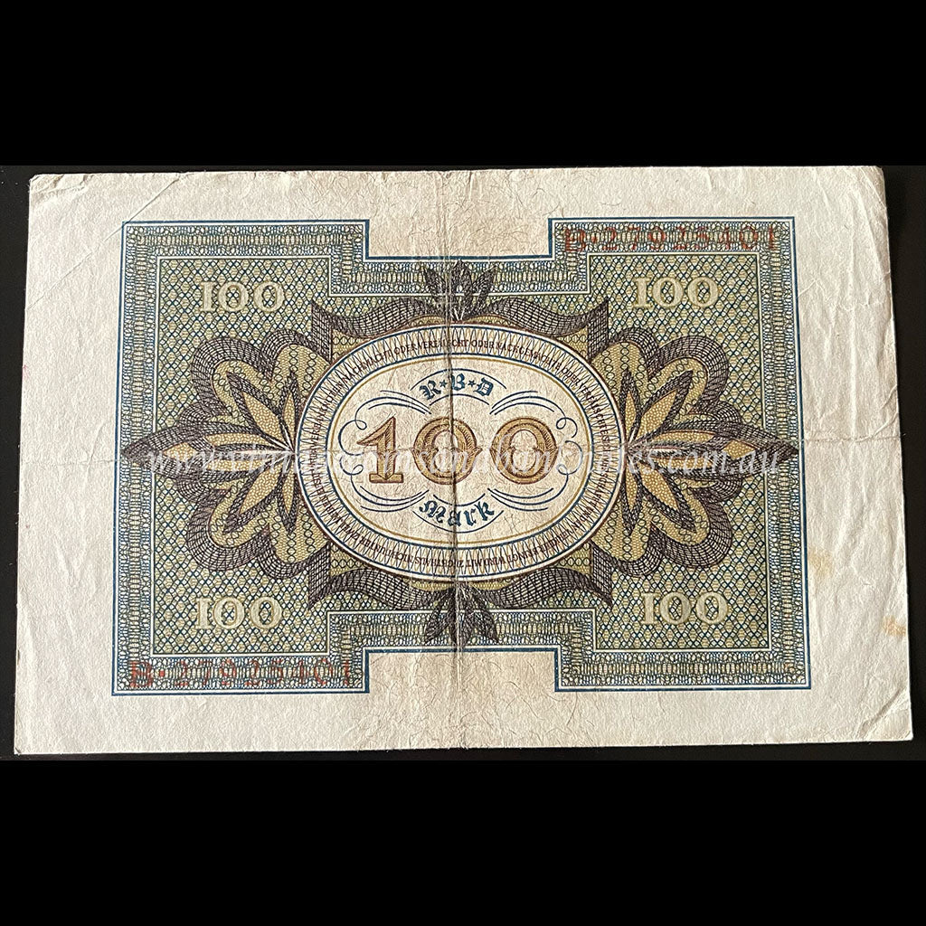 Germany 1920 100 Mark gFINE