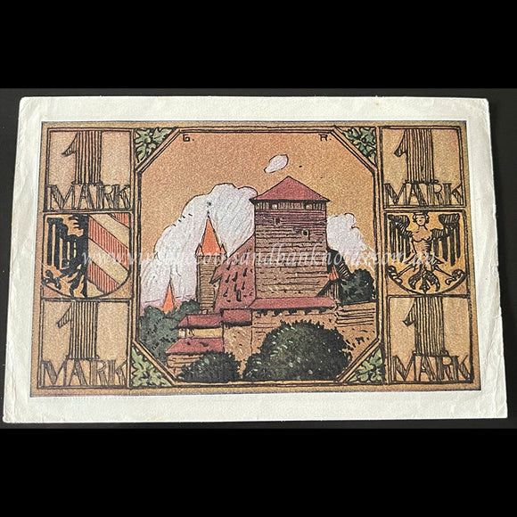 Germany 1921 1 Mark - Nürnberg Notgeld gEF
