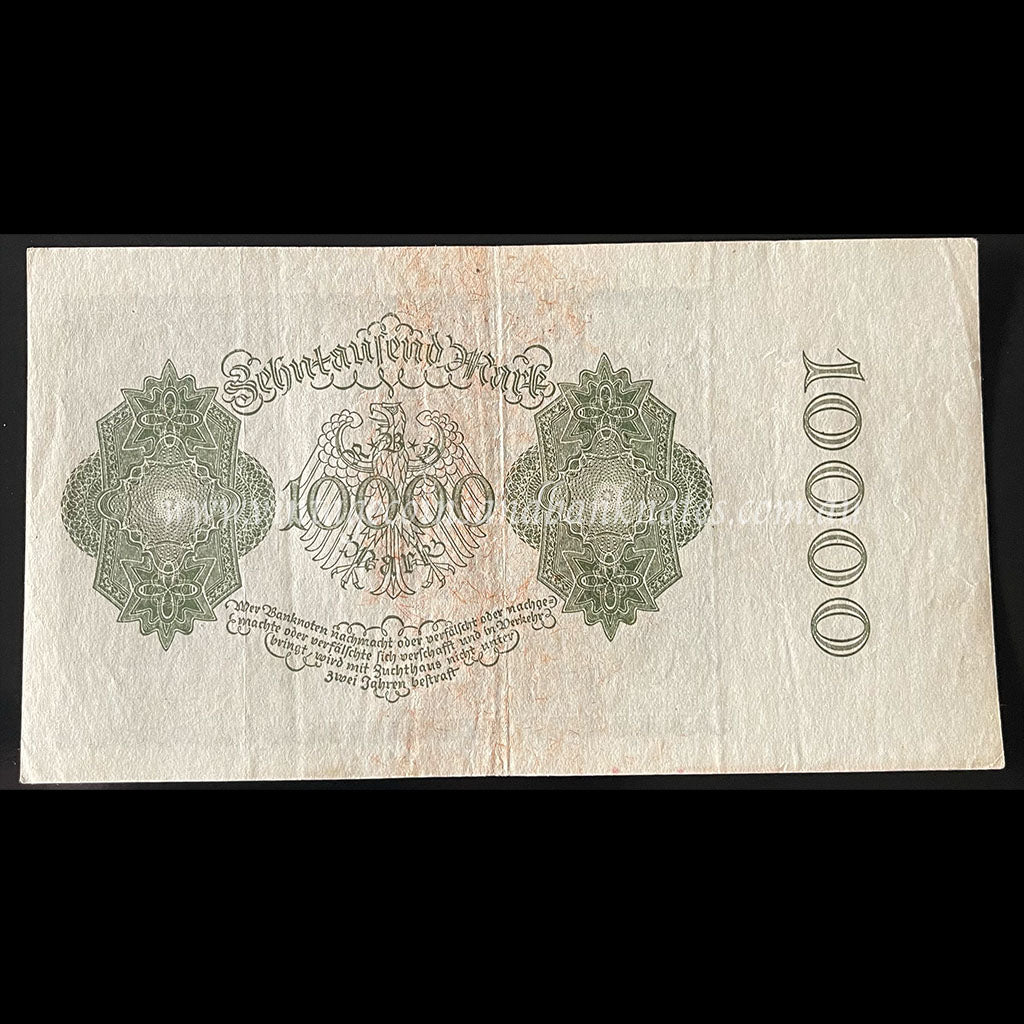 Germany 1922 10,000 Mark aUNC