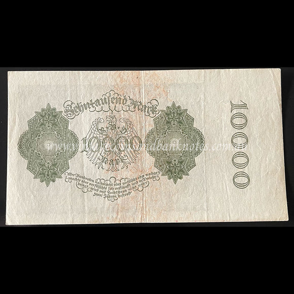 Germany 1922 10,000 Mark aUNC