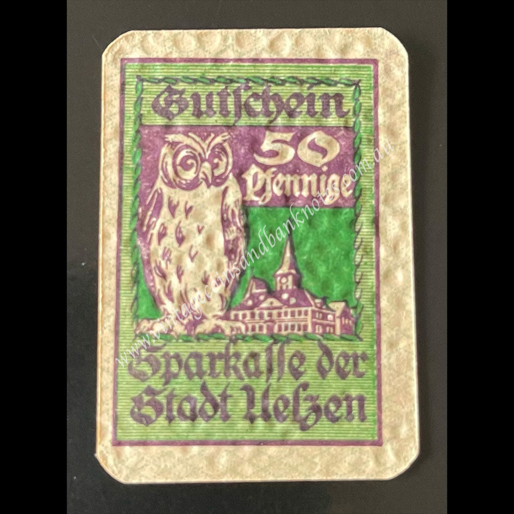 Germany 1922 50 Pfennig - Uelzen Notgeld UNC