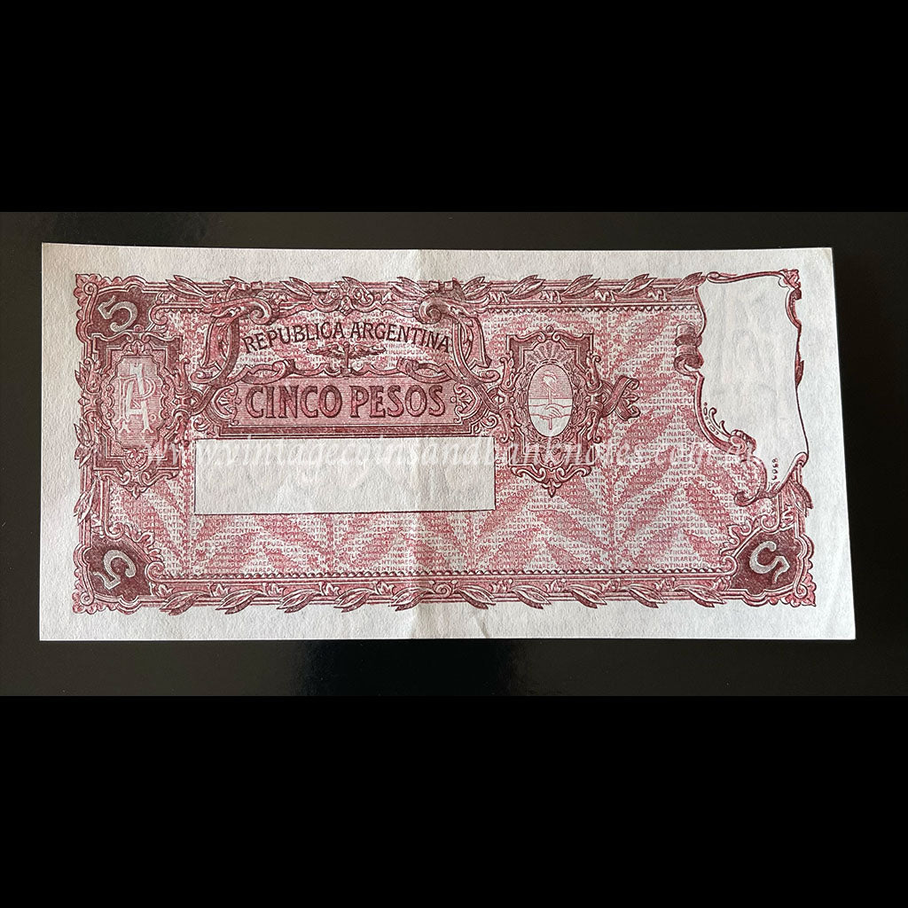Argentina ND (1935) 5 Pesos aUNC
