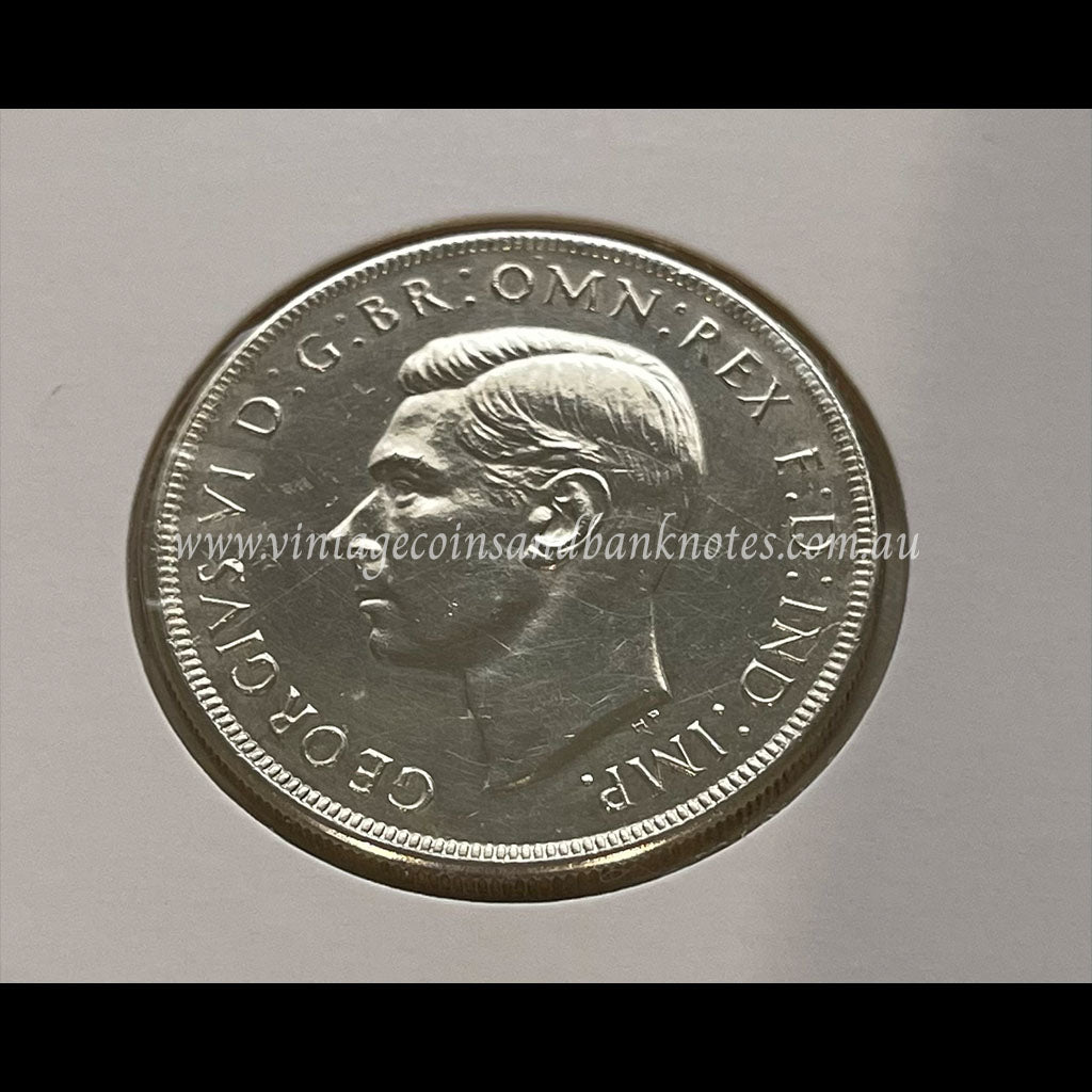1938 Australian Crown KGVI aUNC-UNC