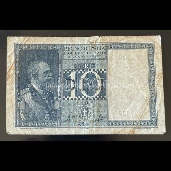 Italy 1944 10 Lire VG