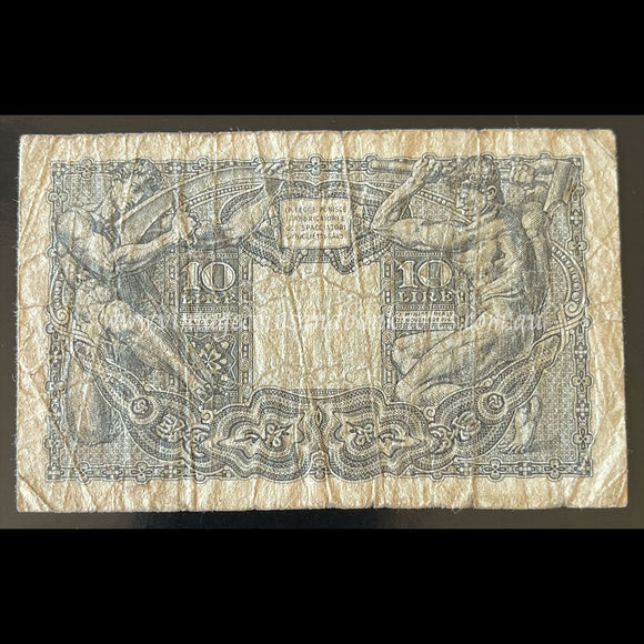 Italy 1944 10 Lire VG
