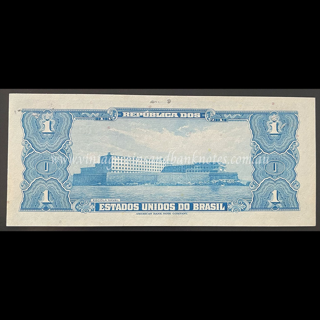 Brazil ND (1954-58) 1 Cruzeiro UNC