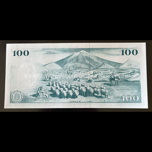 Iceland 1961 100 Krónur UNC