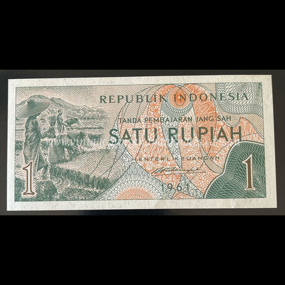 Indonesia 1961 1 Rupiah UNC