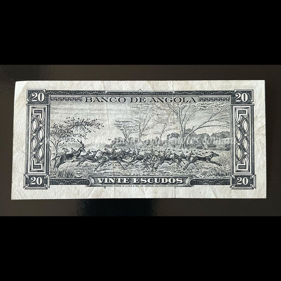 Angola 1962 20 Escudos UNC