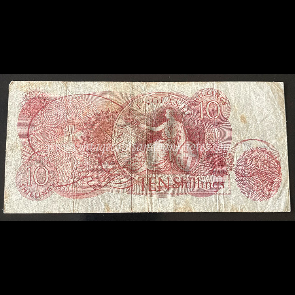 Great Britain ND (1962-66) Ten Shillings FINE