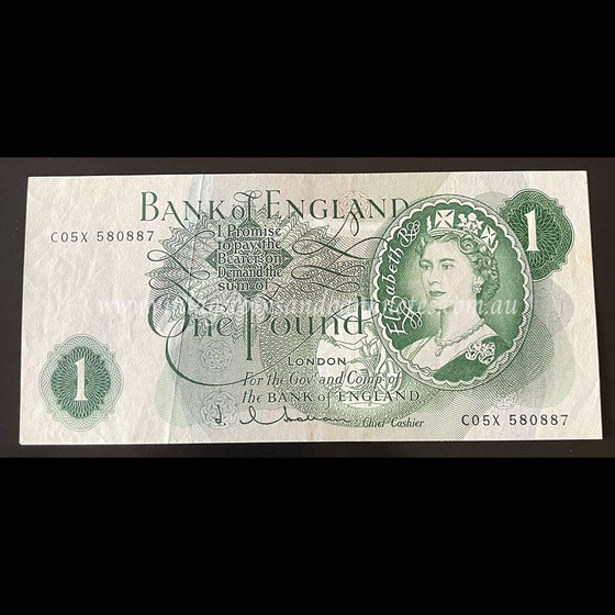 Great Britain ND (1962-66) 1 Pound aUNC