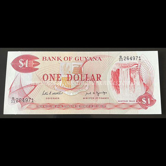 Guyana ND (1966-92) $1 UNC