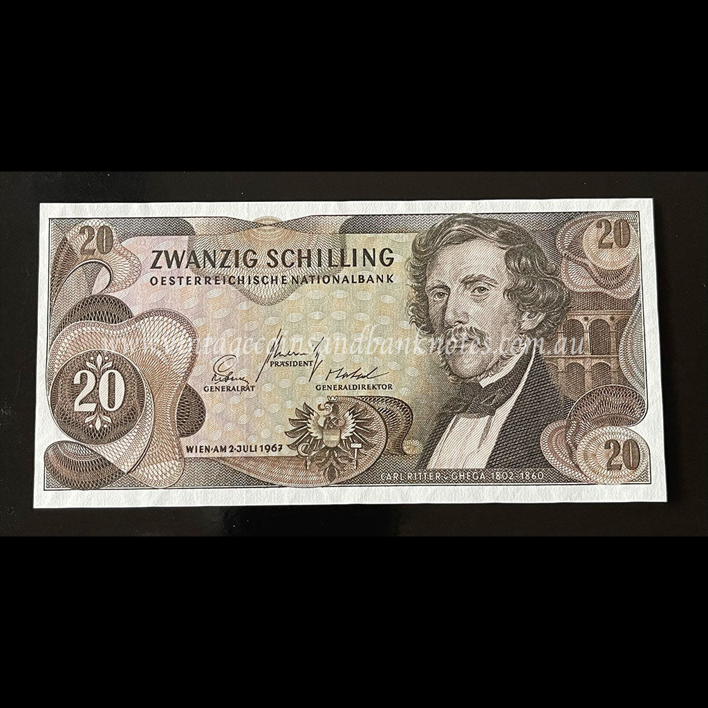 Austria 1967 (1968) 20 Schilling UNC