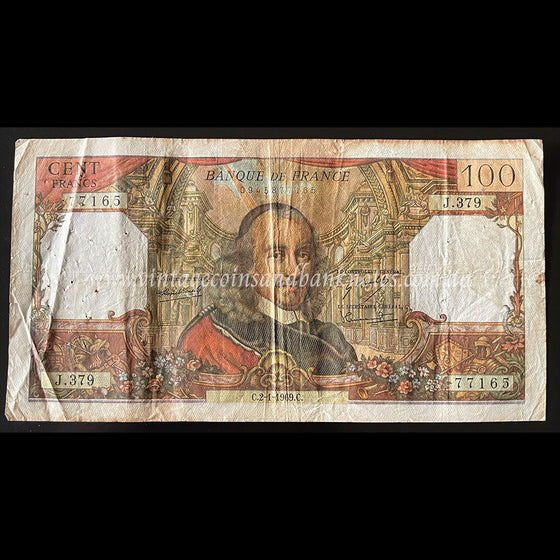 France 1969 100 Francs FINE