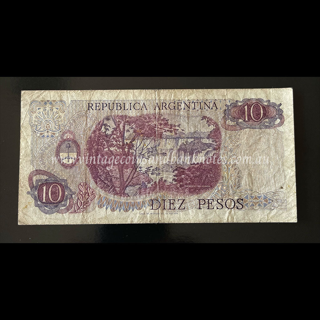 Argentina ND (1970-73) 10 Pesos VG