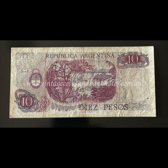 Argentina ND (1970-73) 10 Pesos VG