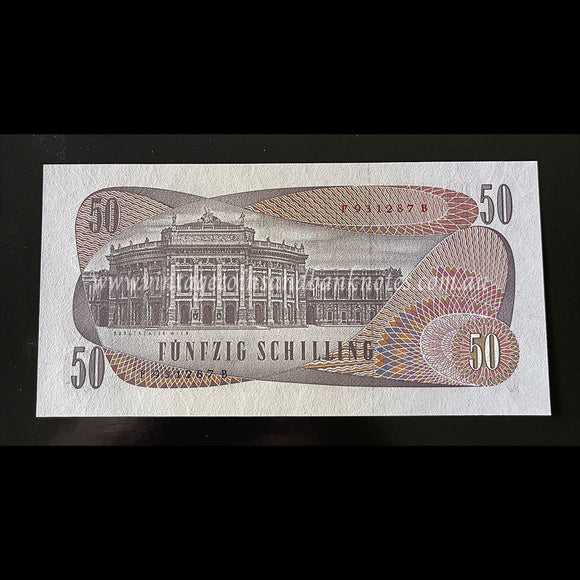 Austria 1970 (1972) 50 Schilling UNC