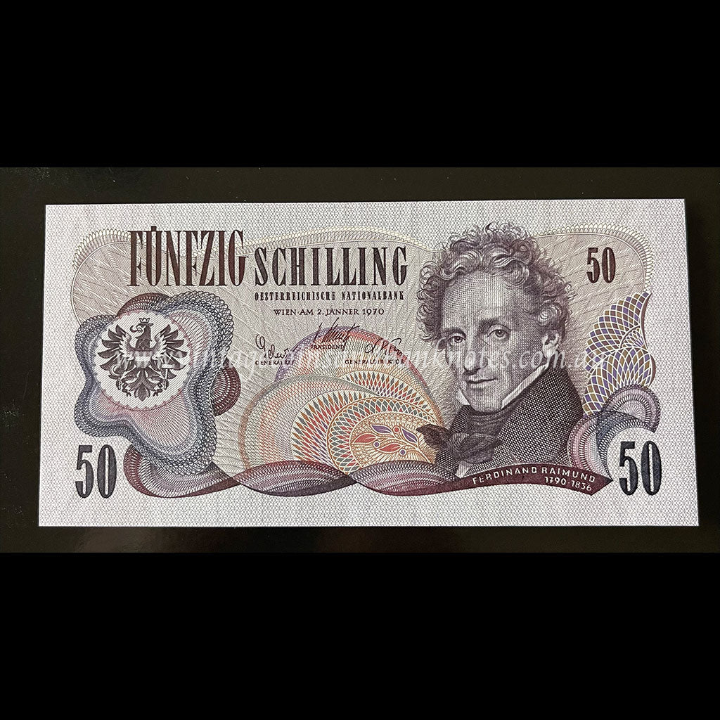 Austria 1970 (1972) 50 Schilling UNC
