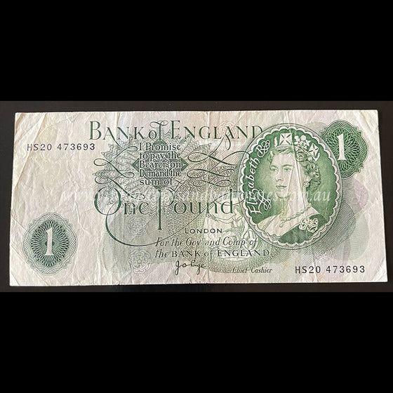 Great Britain ND (1970) 1 Pound FINE