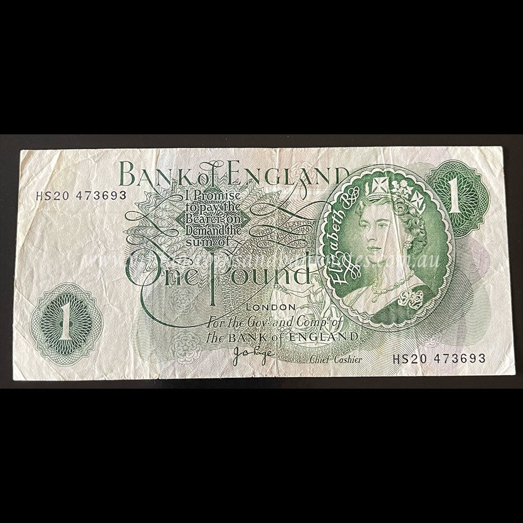 Great Britain ND (1970) 1 Pound FINE