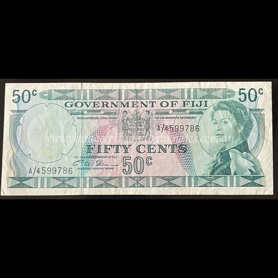 Fiji ND (1971) 50 Cents aUNC