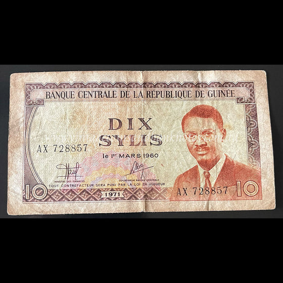 Guinea 1971 10 Sylis VF