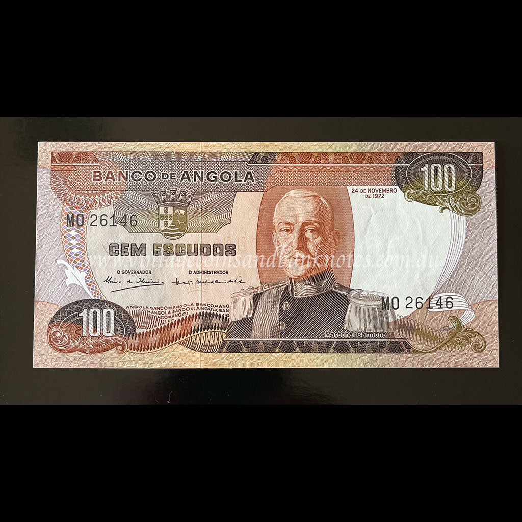 Angola 1972 100 Escudos UNC