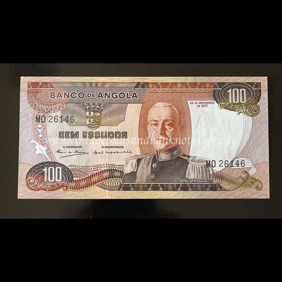 Angola 1972 100 Escudos UNC