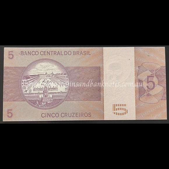 Brazil ND (1974) 5 Cruzeiros UNC