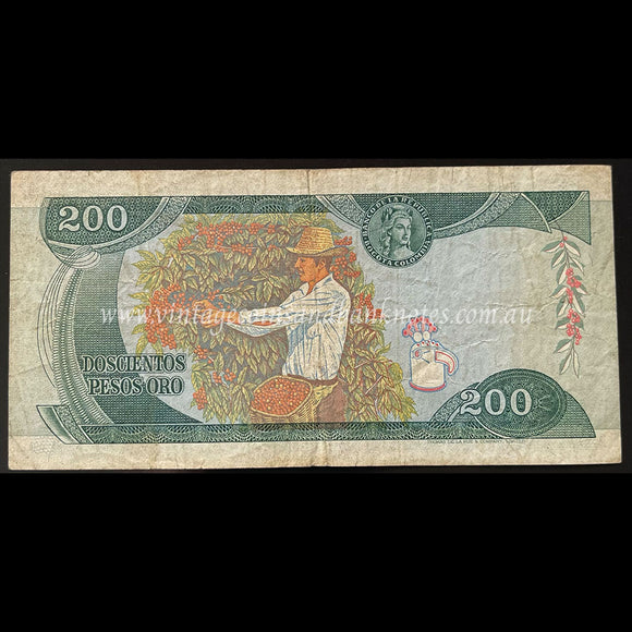 Colombia 1975 200 Pesos Oro FINE