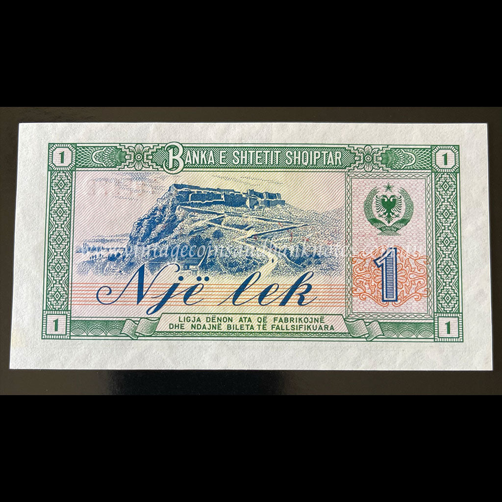 Albania 1976 1 Lek UNC Specimen