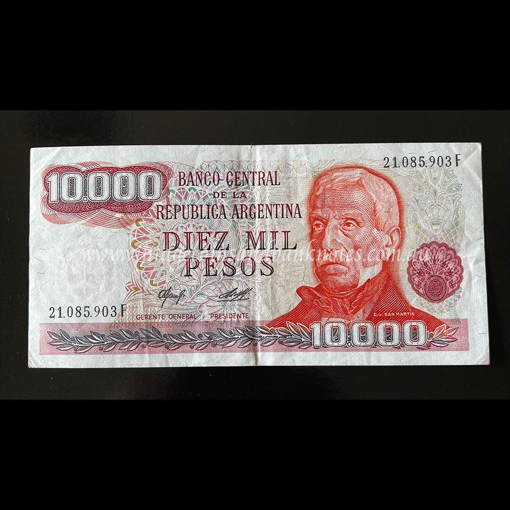 Argentina ND (1976-83) 10,000 Pesos UNC