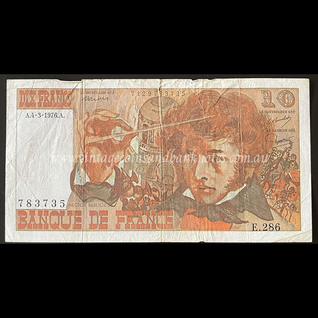 France 1976 10 Francs VG