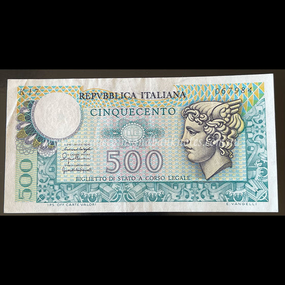 Italy 1976 500 Lire UNC