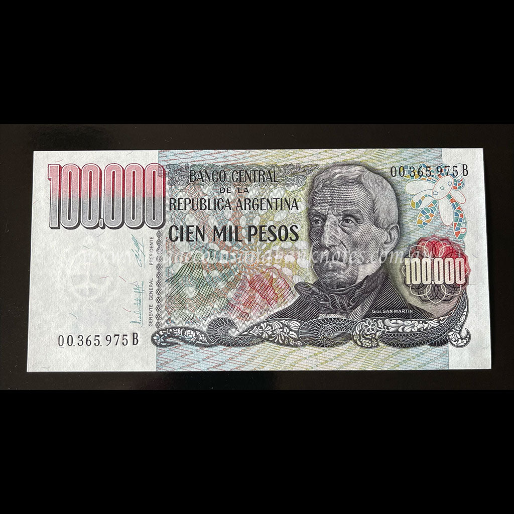 Argentina ND (1979-83) 100,000 Pesos UNC