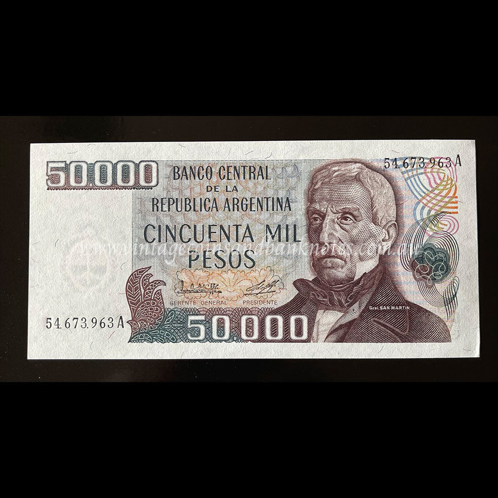 Argentina ND (1979-83) 50,000 Pesos UNC