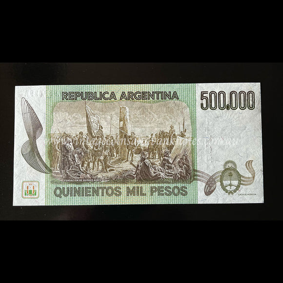 Argentina ND (1980-83) 500,000 Pesos UNC