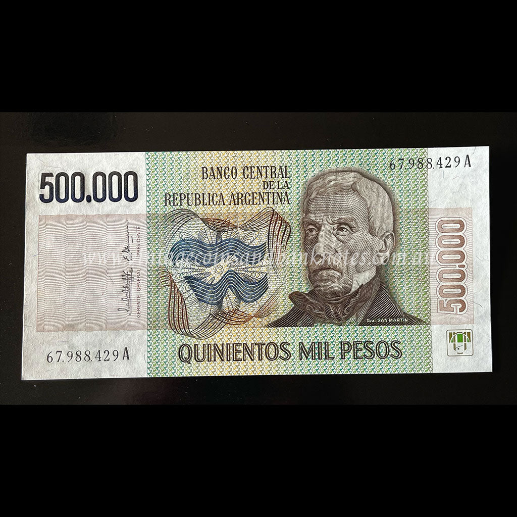 Argentina ND (1980-83) 500,000 Pesos UNC