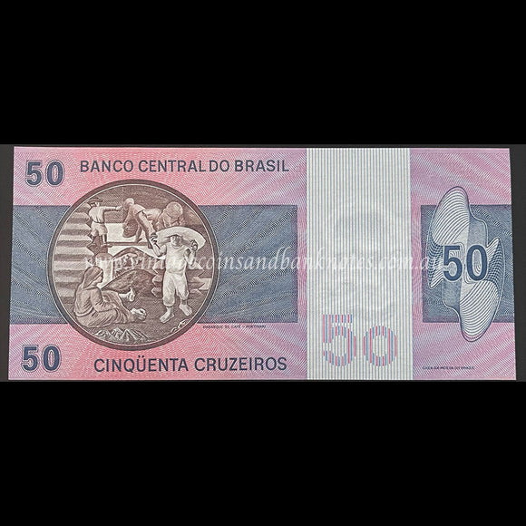 Brazil ND (1980) 50 Cruzeiros UNC