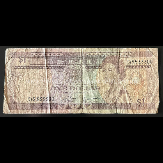 Fiji ND 1980 $1 FINE