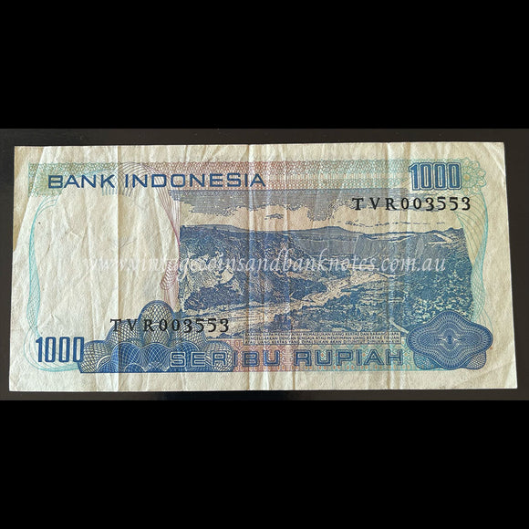 Indonesia 1980 1000 Rupiah VF