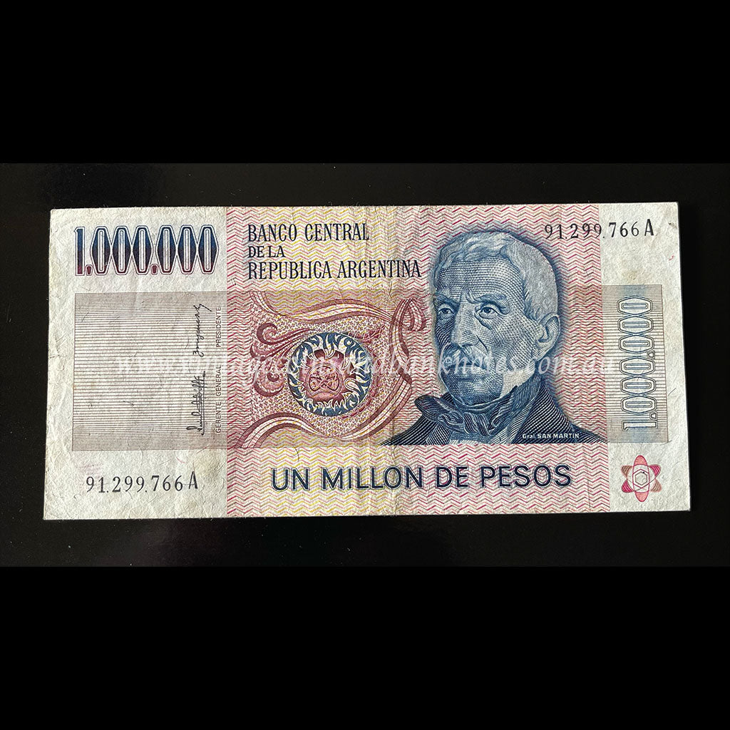 Argentina ND (1981-83) 1 Million Pesos FINE