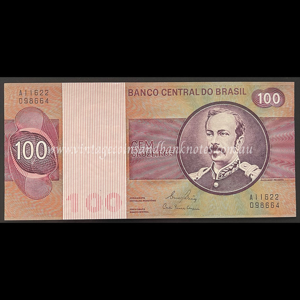 Brazil ND (1981) 100 Cruzeiros UNC
