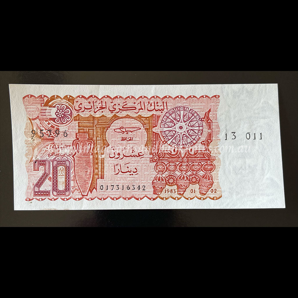 Algeria 1983 20 Dinars aUNC