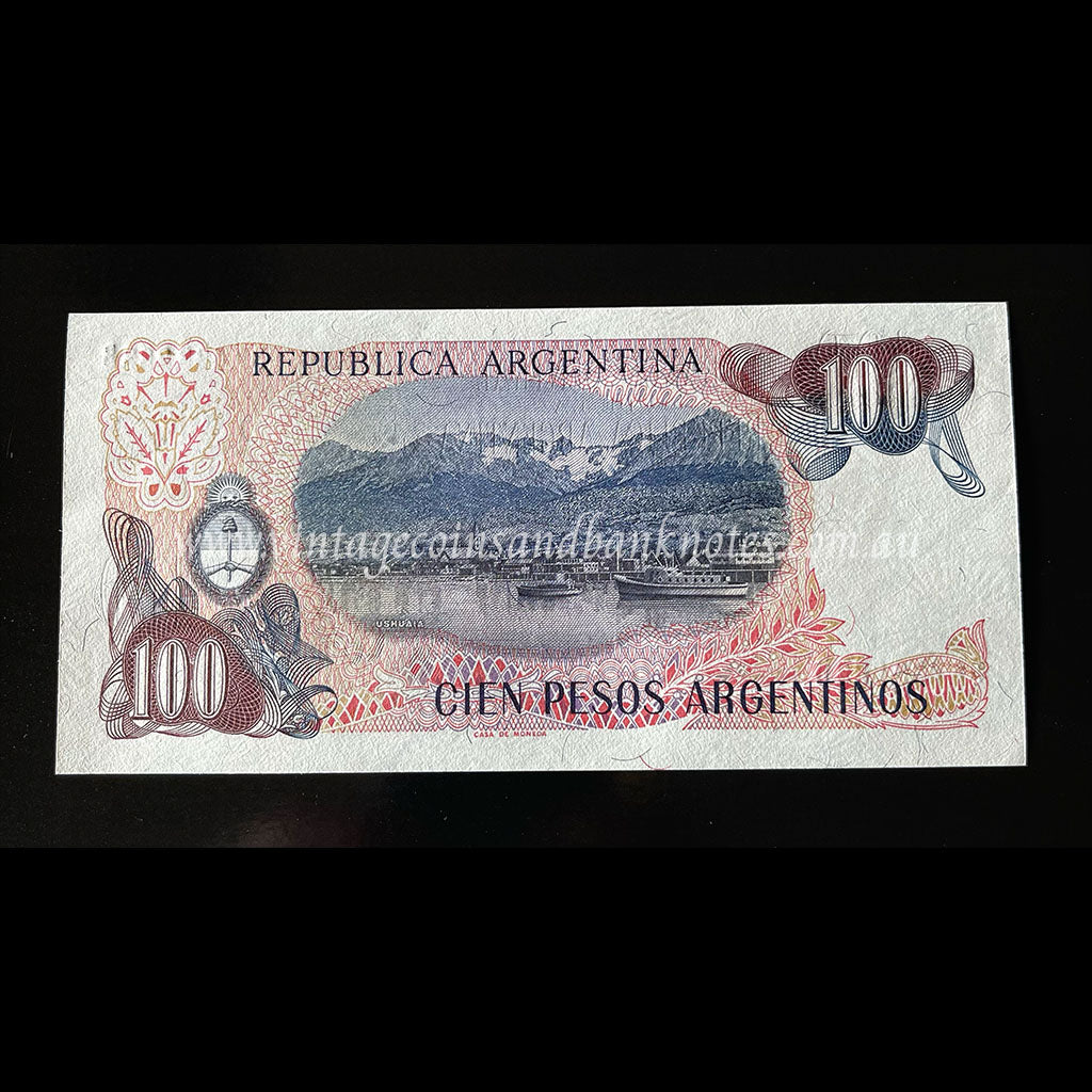 Argentina ND (1983-85) 100 Pesos Argentinos UNC